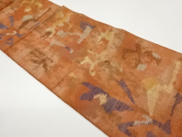 JAPANESE NAGOYA OBI / WOVEN ABSTRACT